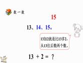 2025年冀教版一年級數(shù)學(xué)上冊 4.1  十幾加幾 (課件)