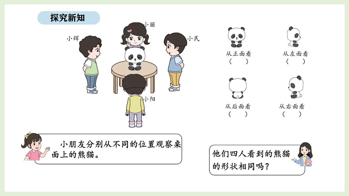 2.1  观察物体(课件)2025-2026学年北京版三年级数学上册第3页