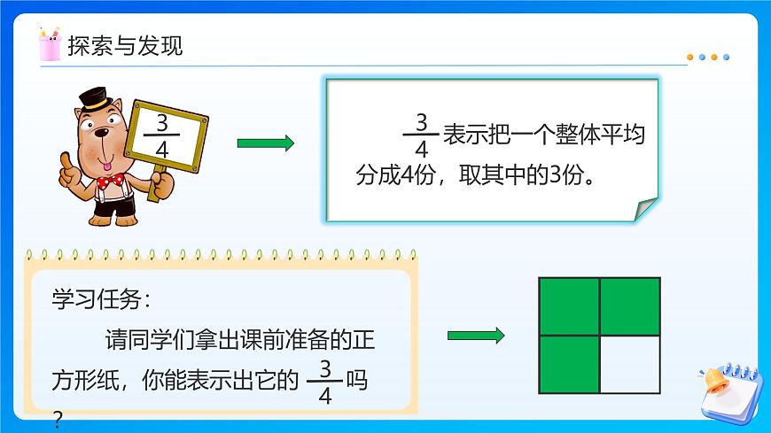【任务型备课】北师大版五年级上册-5.1 分数的再认识（一）（课件）第6页
