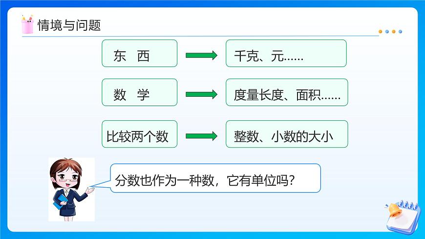 【任务型备课】北师大版五年级上册-5.2 分数的再认识（二）（课件）第6页