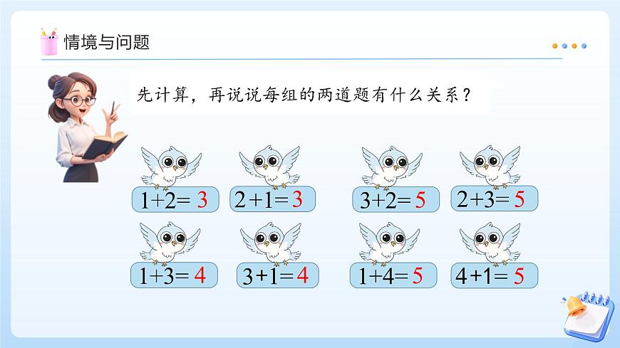【任务型备课】苏教版数学一年级上册-2.2 得数是6-9的加法（教学课件）第5页