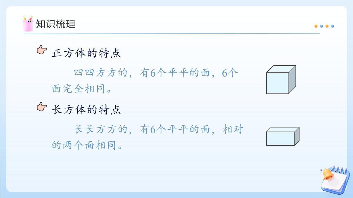 【任务型备课】苏教版数学一年级上册-期末复习4. 图形的认识（教学课件）第6页