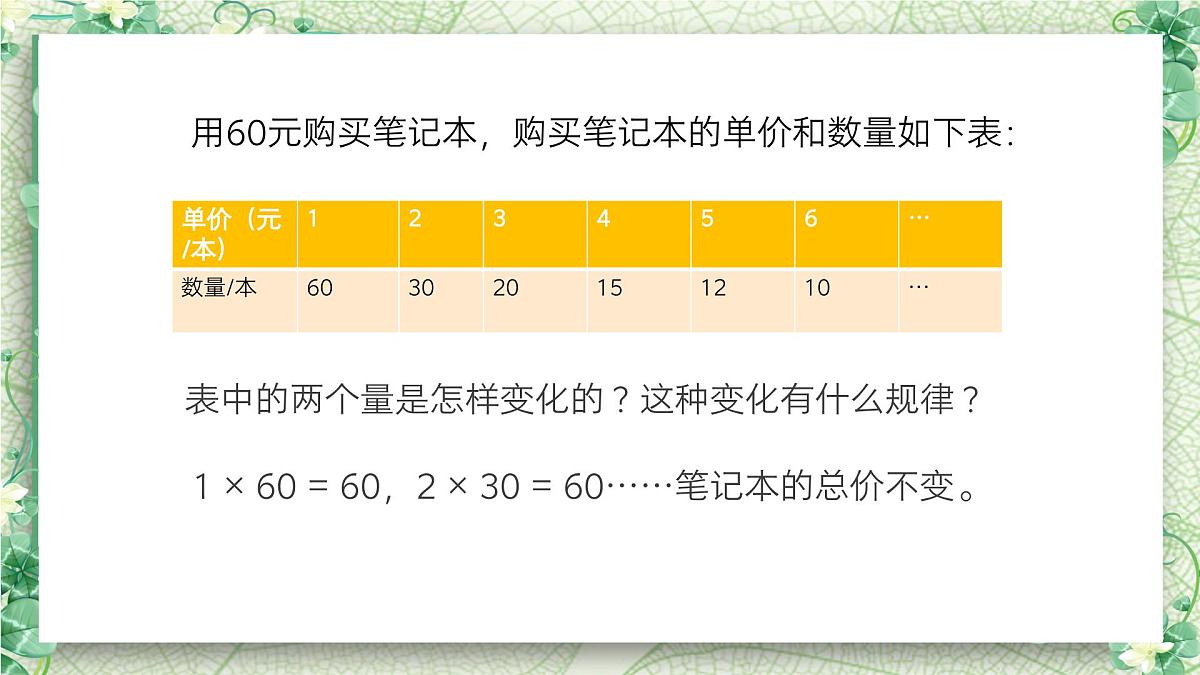 2024-2025学年六年级下学期数学反比例的意义正比例和反比例教学课件第6页