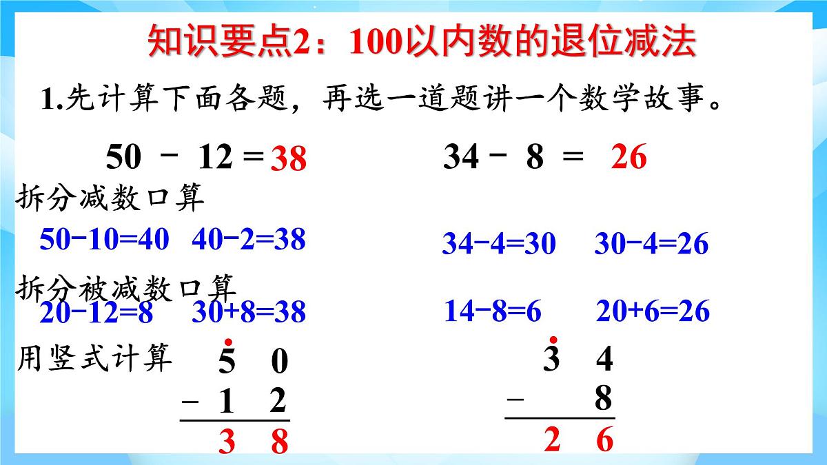 【核心素养】2025秋新北师大版小学数学二年级上册 总复习 《数与代数》课件第8页