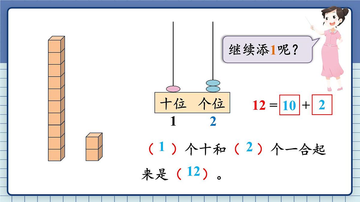 2025年秋新苏教版一年级数学上册 5.1.1 认识11~19（课件）第5页