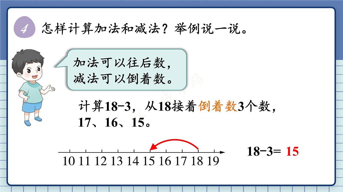 2025年秋新苏教版一年级数学上册 期末复习 第1课时 数与运算（课件）第8页