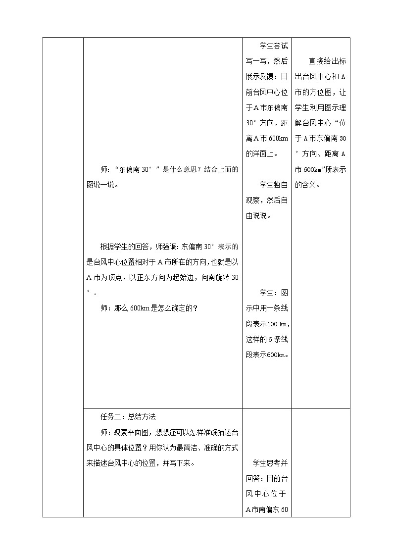 【任务型备课】人教版六年级上册-2.1 描述物体的位置（教案）第3页