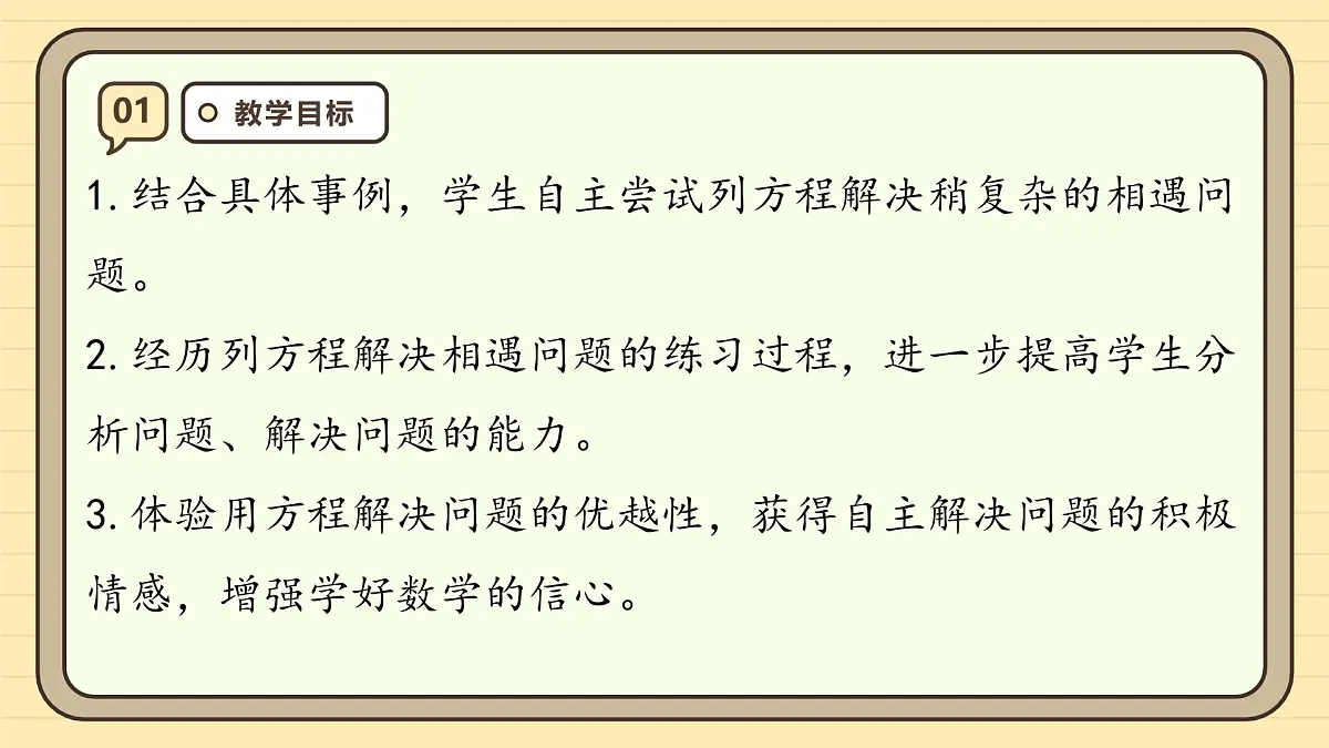 5.14 实际问题与方程（5） 课件 人教版 五年级上册数学第3页