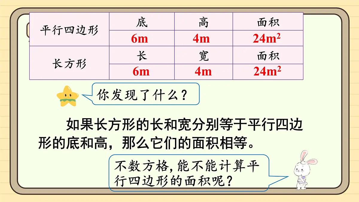 6.1 平行四边形的面积 课件 人教版 五年级数学上册第8页