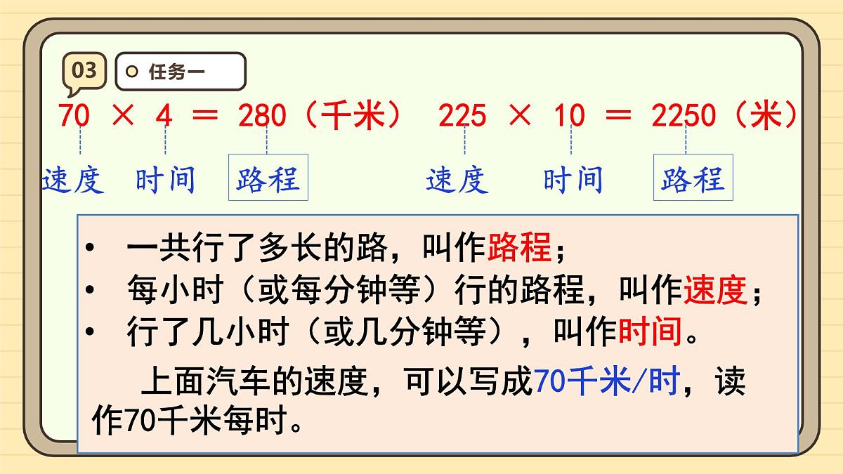 4.5 速度、时间和路程（课件）-2025-2026学年四年级上册数学人教版第8页
