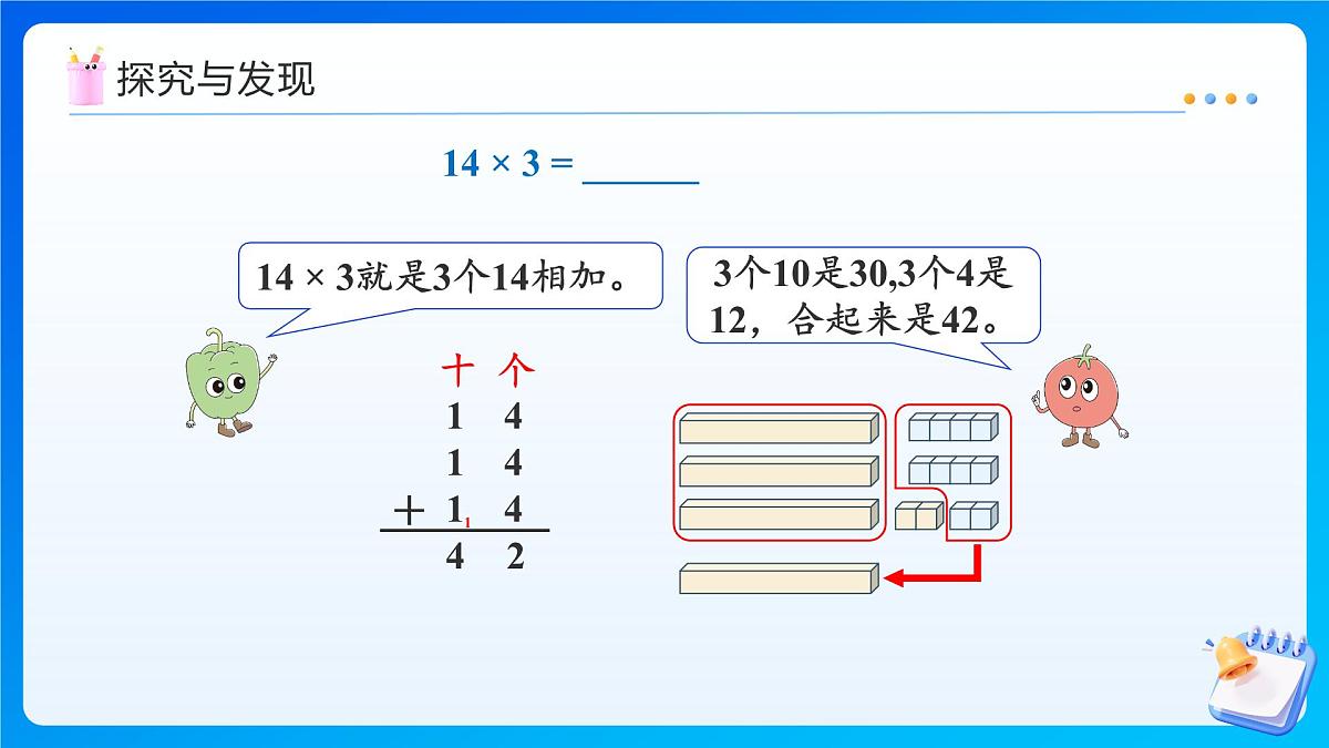 【任务型备课】苏教版三年级上册-2.2 两、三位数乘一位数（不连续进位）的笔算（课件）第8页