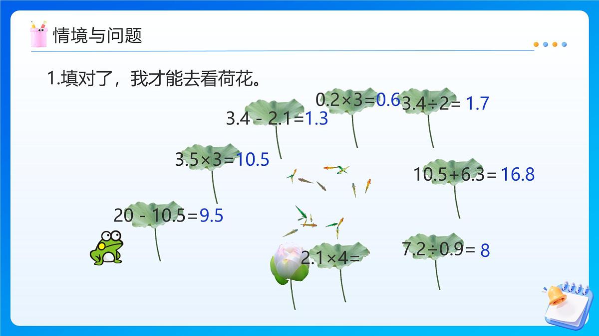 【任务型备课】西师大版五年级上册-4.1 小数混合运算（1）（课件）第4页