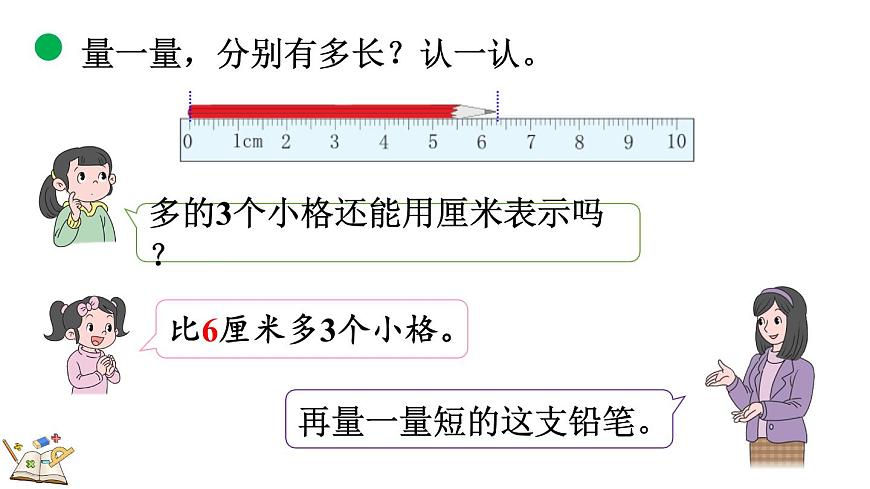 2.1 铅笔有多长（1）（课件）2025-2026学年北师大版三年级数学上册第6页