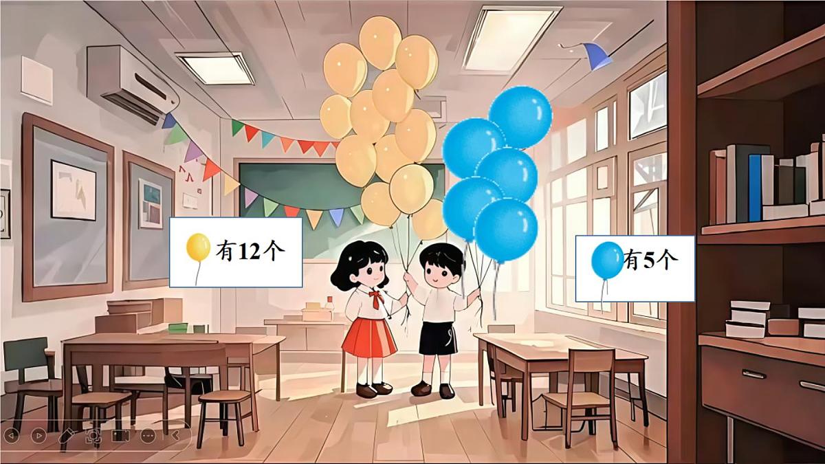 6.1 求一个数比另一个数多（或少）多少（课件）-2024-2025学年苏教版数学一年级下册第2页