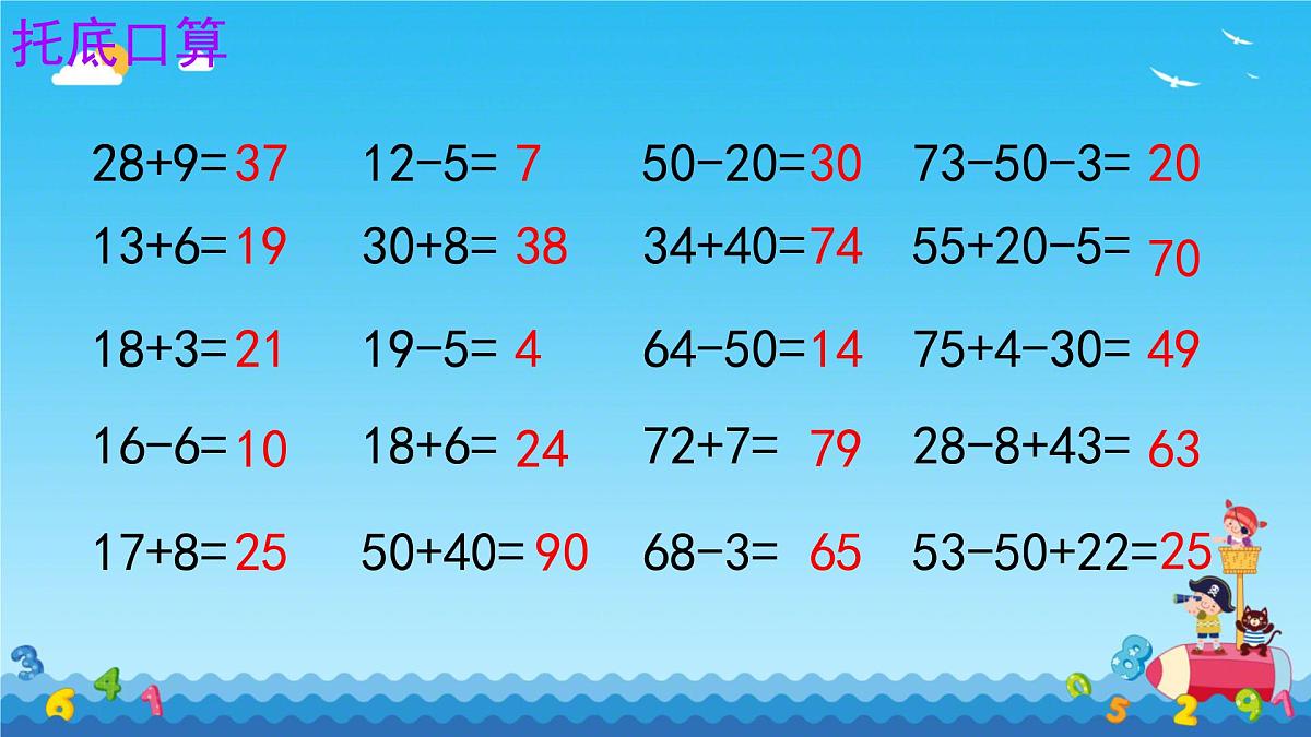 5.4 两位数减一位数（退位）（课件）-2024-2025学年苏教版数学一年级下册第2页