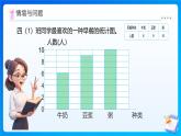 【任務(wù)型備課】西師大版四年級上冊-6.2 條形統(tǒng)計(jì)圖（以1代多）（課件+教案）