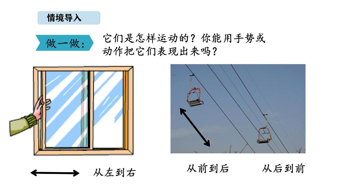 北京版数学三年级上册5.1 平移和旋转（课件）第2页