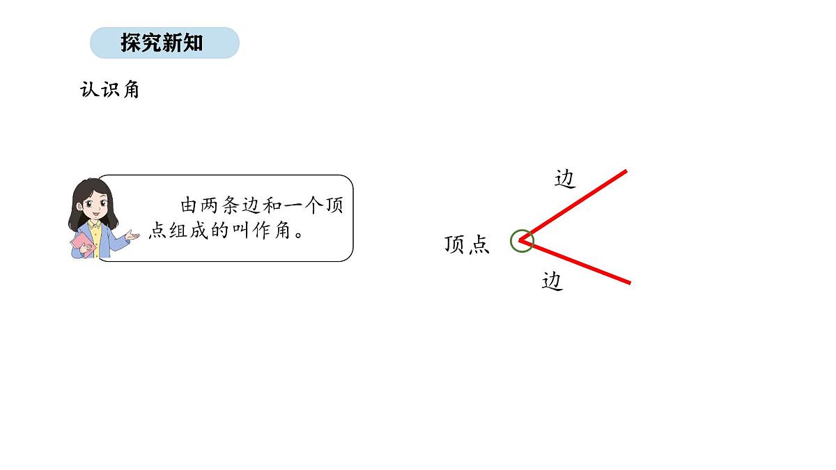 北京版数学三年级上册7.1 角的初步认识和画角（课件）第7页