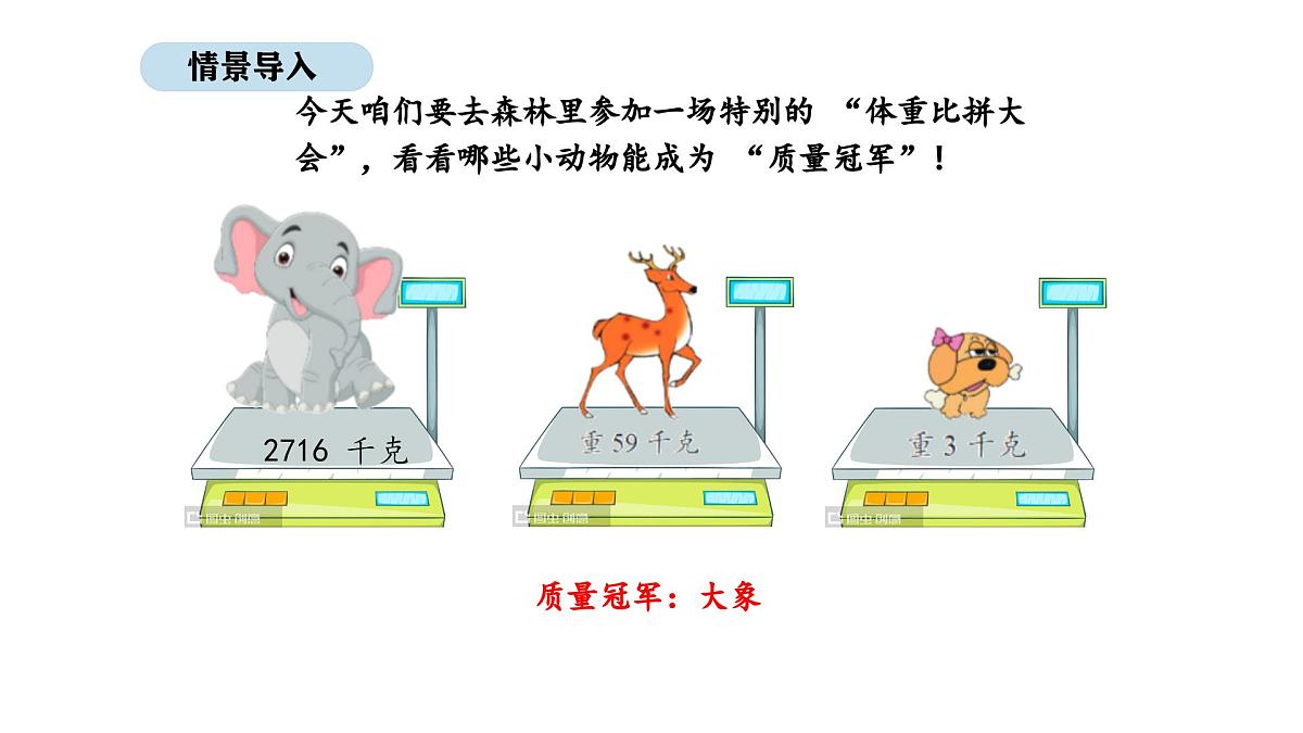 北京版数学三年级上册4.2  估算（课件）第2页