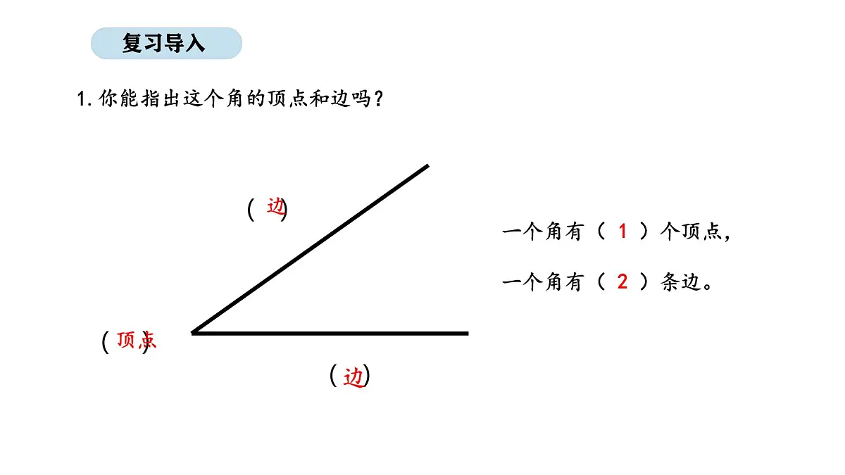 北京版数学三年级上册7.2 认识直角、锐角和钝角（课件）第2页