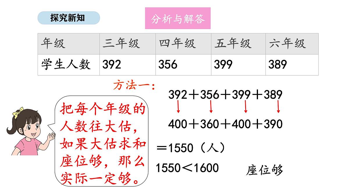 北京版数学三年级上册6.2 用估算解决实际问题（课件）第8页