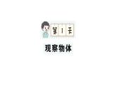 小學(xué)數(shù)學(xué)新人教版三年級(jí)上冊(cè)期末復(fù)習(xí)第一輪第1天  觀察物體作業(yè)課件（含答案）（2025秋）