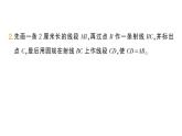 小學數(shù)學新人教版三年級上冊第五單元1線段、射線、直線第二課時 認識線段、射線、直線（2）作業(yè)課件（含答案）（2025秋）