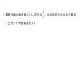 小學(xué)數(shù)學(xué)新人教版三年級(jí)上冊(cè)第六單元3進(jìn)一步認(rèn)識(shí)分?jǐn)?shù)練習(xí)一十七作業(yè)課件（含答案）（2025秋）
