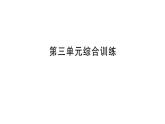小學(xué)數(shù)學(xué)新人教版三年級上冊第三單元綜合訓(xùn)練作業(yè)課件（含答案）（2025秋）