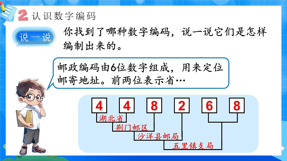 人教版小学数学三年级上册 第1课时《数字编码》课件第7页