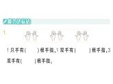 小學數(shù)學新北師大版二年級上冊第三單元整理與復習作業(yè)課件（含答案）（2025秋）