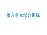 小學(xué)數(shù)學(xué)新北師大版三年級上冊第六單元綜合訓(xùn)練作業(yè)課件（含答案）（2025秋）