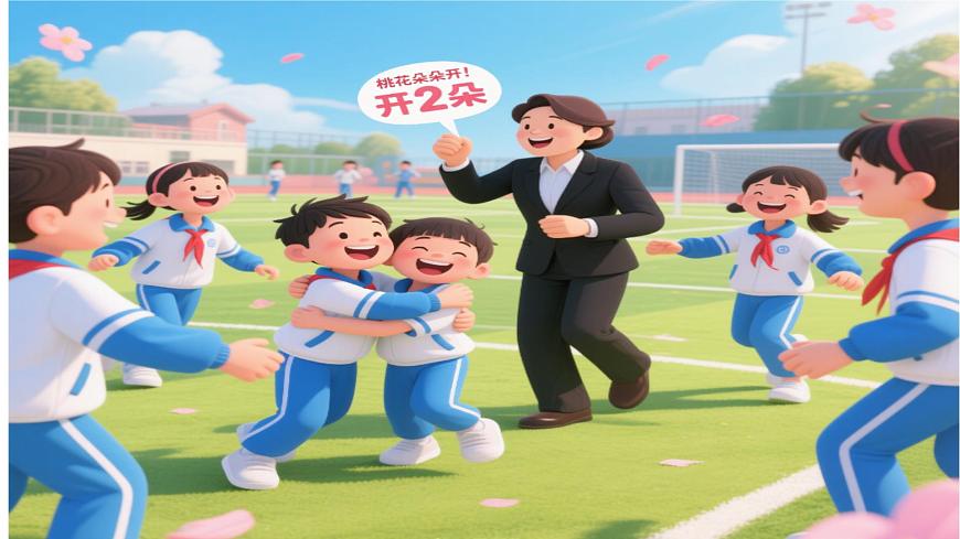 小学  数学  人教版（2024）  一年级上册（2024）  数学游戏在操场上玩一玩 课件第5页
