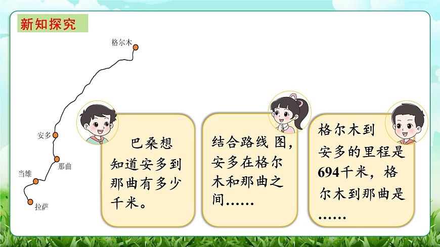 【核心素养】2025秋新北师大版小学数学三年级上册 第三单元《3.5里程表》课件第4页