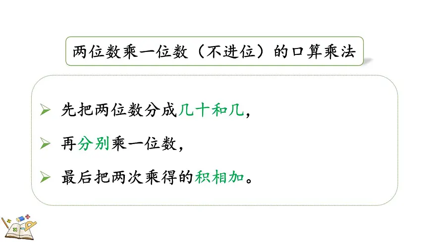 冀教版数学三年级上册2.5 整理与复习 课件第4页