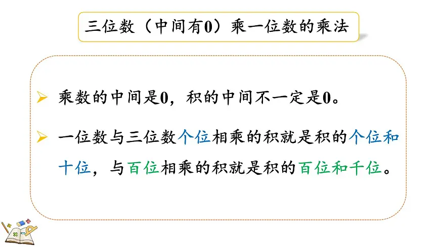 冀教版数学三年级上册2.5 整理与复习 课件第8页