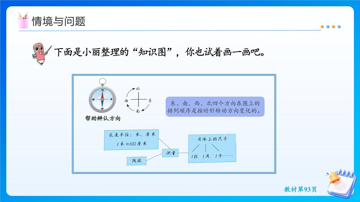 【任务型备课】人教版二年级上册-6.3 图形的位置与测量（课件）第4页