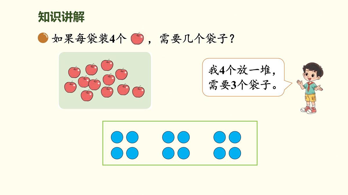 5.2  分水果 课件 北师大版数学二年级上册第7页