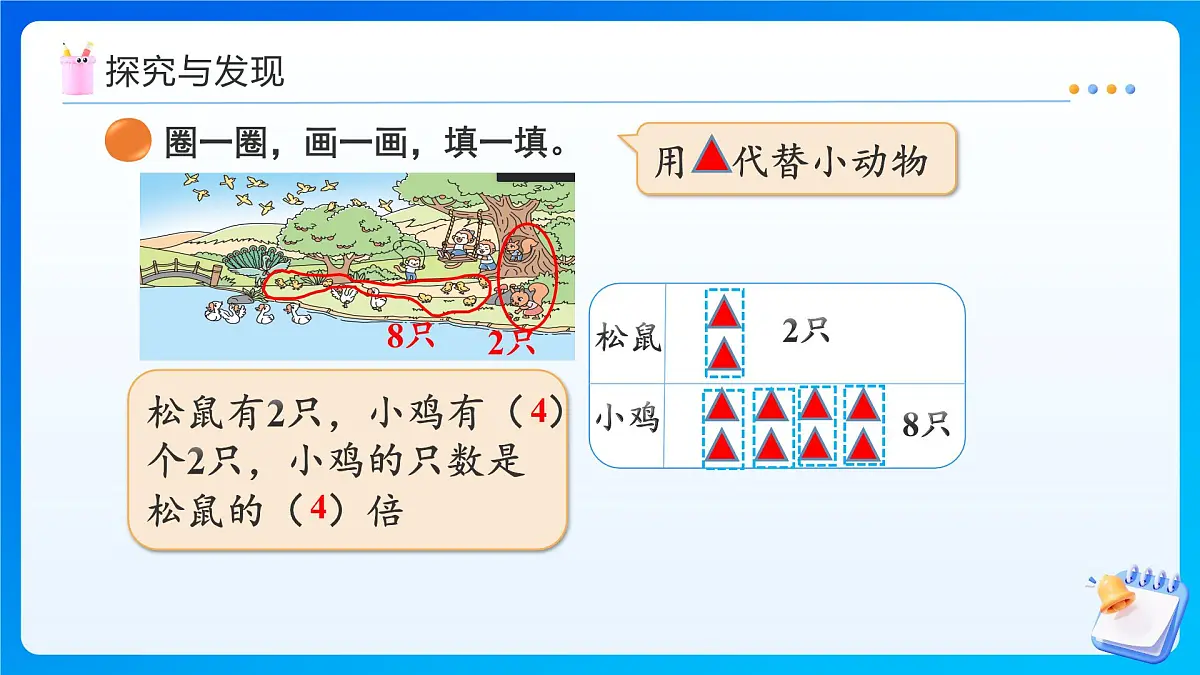 【任务型备课】北师大版二年级上册-3.5 快乐的动物（课件）第8页