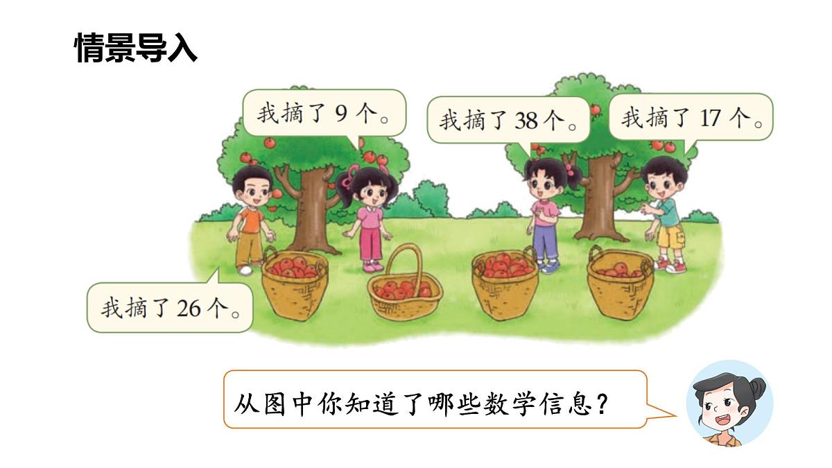 1.2 摘苹果（课件）2025-2026学年北师大二年级数学上册第2页