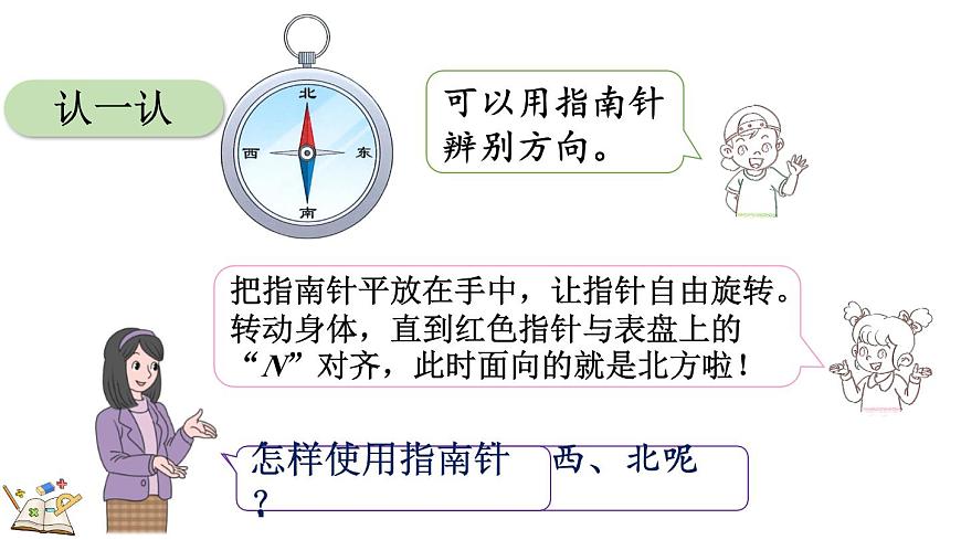校园小导游-认识东、南、西、北第6页