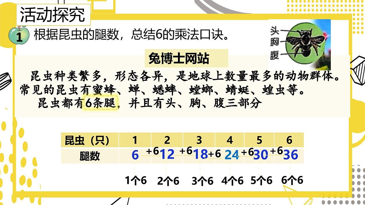 3.2.1++6的乘法口诀(课件)数学冀教版二年级上册(2025)第4页