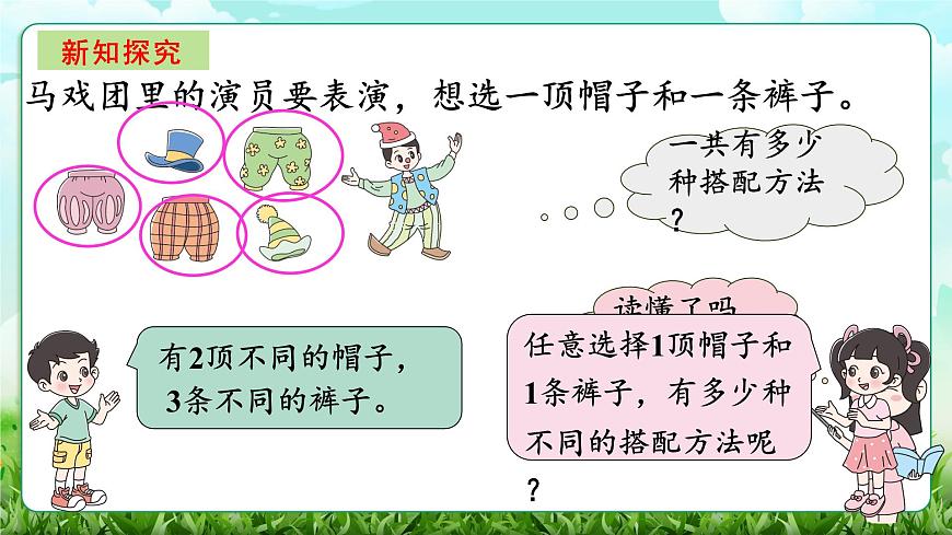 【核心素养】2025秋新北师大版小学数学三年级上册 数学好玩《搭配中的学问》课件第2页