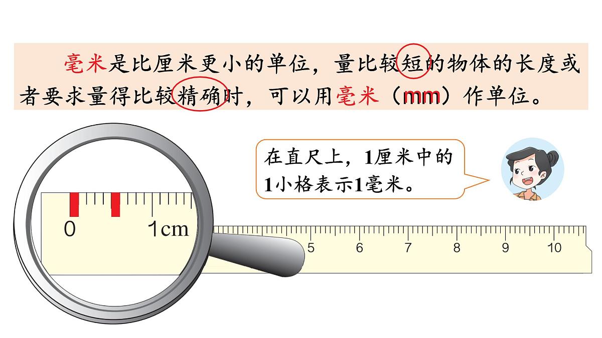 第1课时 毫米的认识第6页
