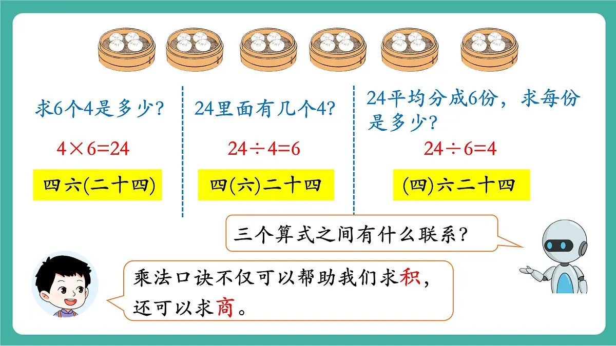 第2课时 用2~6的乘法口诀求商（2） 教学课件第7页