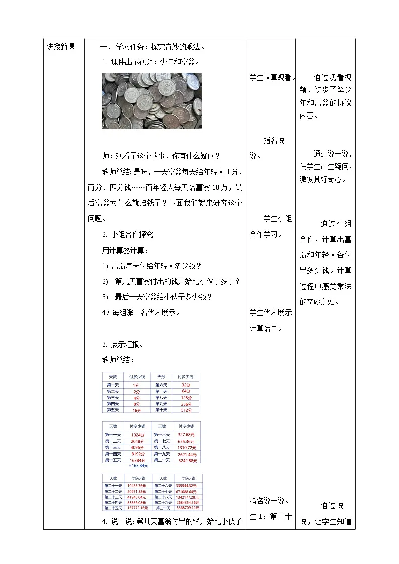 4.6 奇妙的乘法--教学设计 2025-2026学年小学数学四年级上课 西师大版第2页