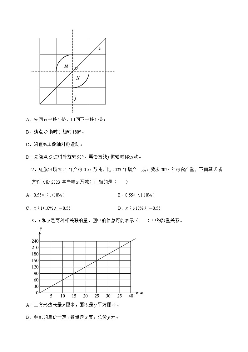 [小升初]2025年河北省廊坊市三河市六年级下册数学试题[附答案]第2页