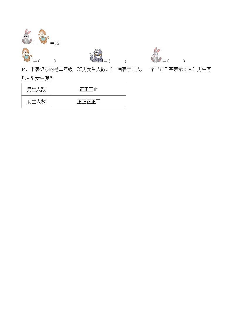第一单元 第六课时 1-6的乘法口诀表（分层作业）数学苏教版二年级上册（新教材）第3页