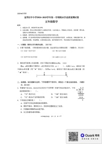 广东省深圳市龙华区2024-2025学年五年级上学期期末数学试题