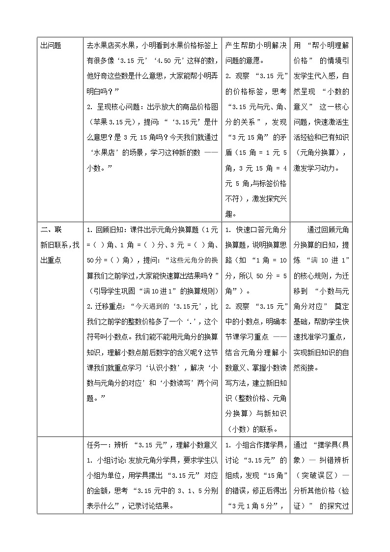 7.1《水果店》（教案）-2025-2026学年三年级上册数学 北师大版第2页